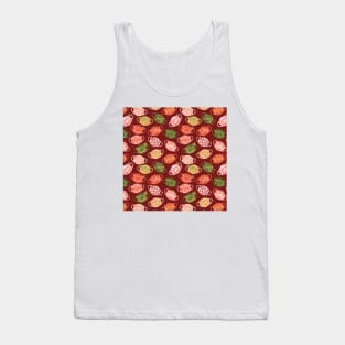 Christmas Face Masks Scale Tank Top